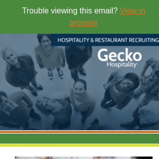 Improve Your Hospitality Talent Search With Gecko Hospitality!